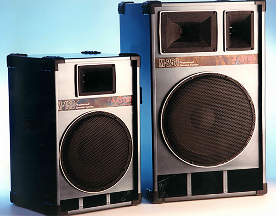 Master Audio M-150 and M-250 professional speaker cabinets