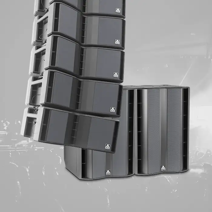 Xcellence series — flagship line array and subwoofer system