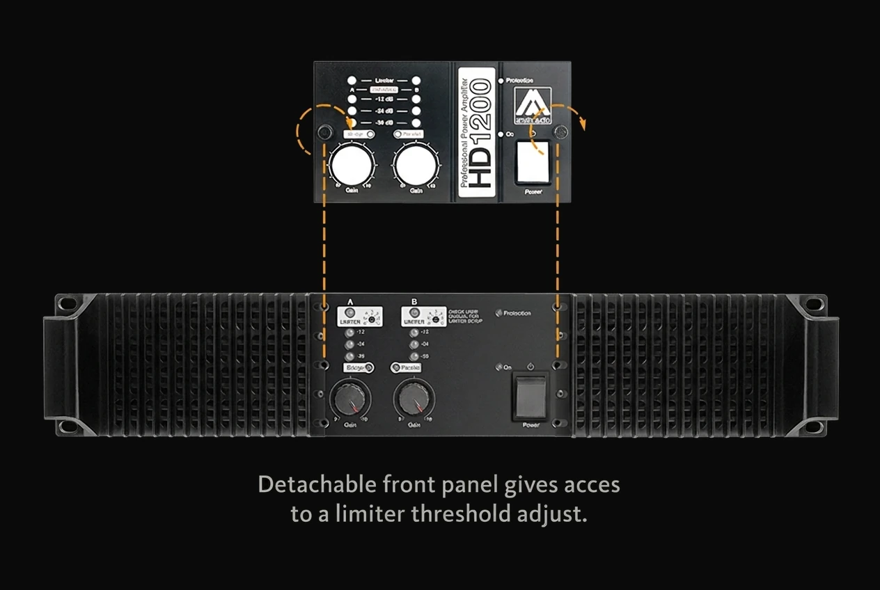 HD1200 — Detachable panel