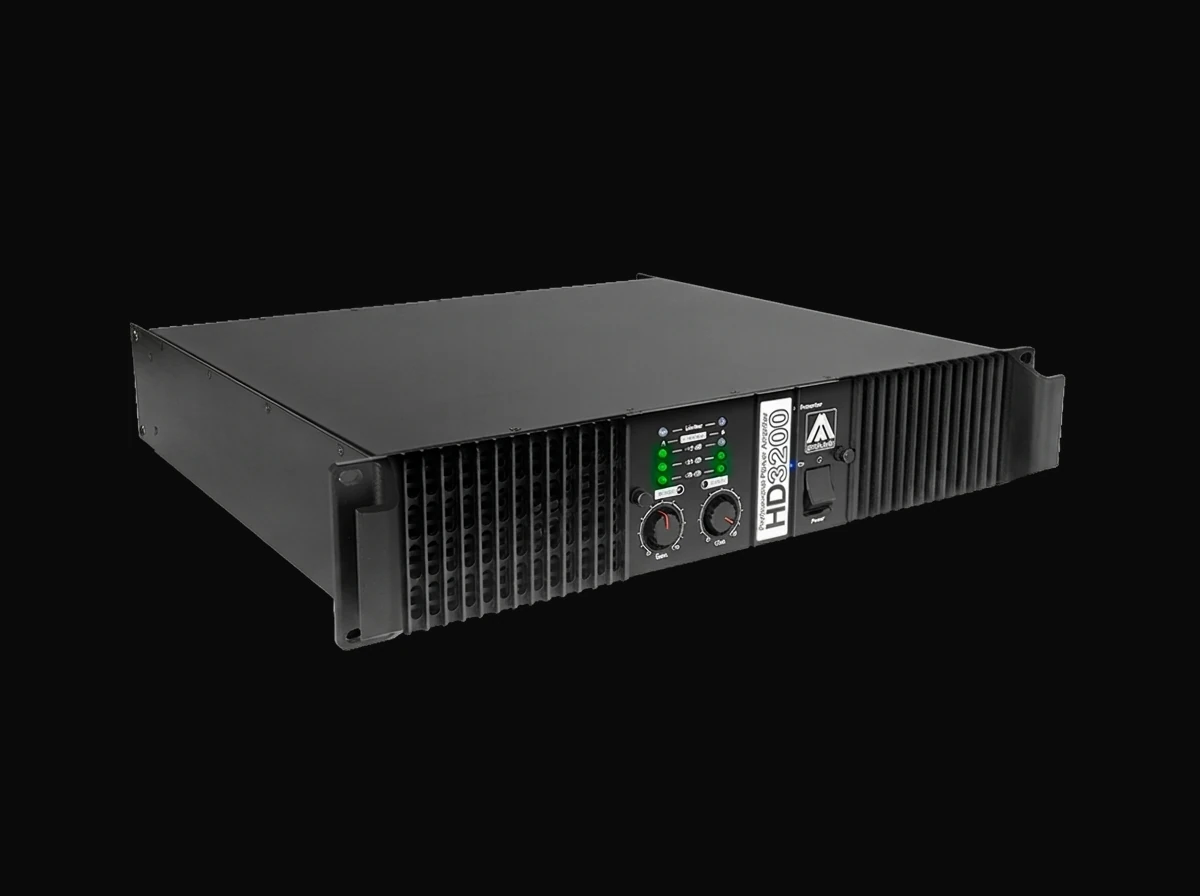 HD3200 DSP-managed amplifier