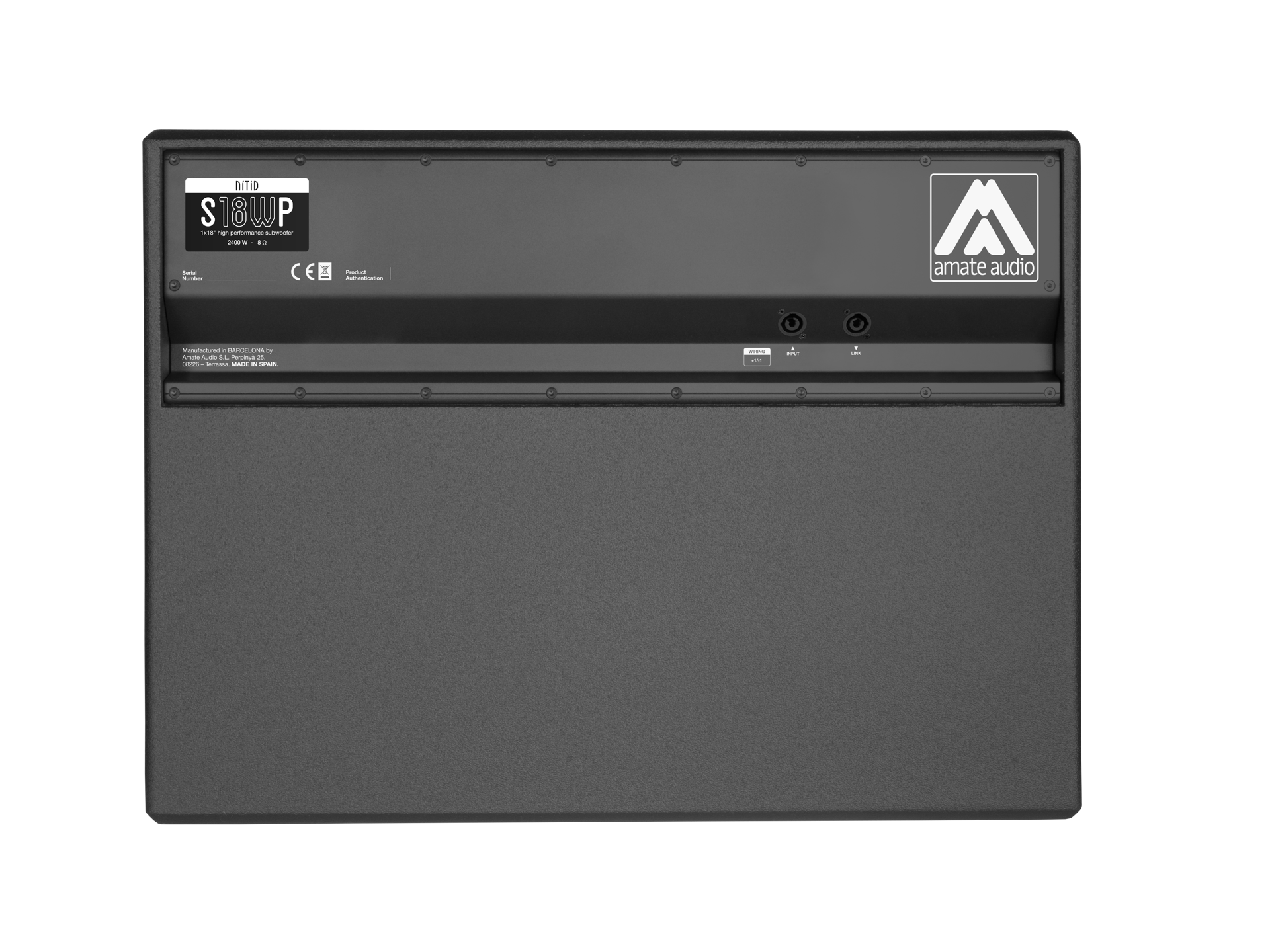 Nítid-S S18W / S18WP — Rear